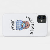 Hoe laat is de lunch Case-Mate iPhone case (Achterkant (horizontaal))