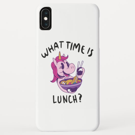 Hoe laat is de lunch? Case-Mate iPhone case (Achterkant)