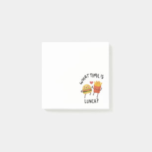 Hoe laat is de lunch post-it® notes