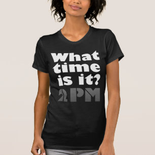 Hoe laat is het? 2 PM T shirt
