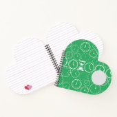 Hoe laat is het.b Green BG Notitieboek (Binnen)