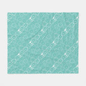 Hoe laat is het.b L Green BG Fleece Deken (Voorkant (Horizontaal))