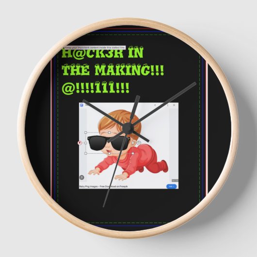 HOE LAAT IS HET? HACKER TIJD!!!! (Voorkant)