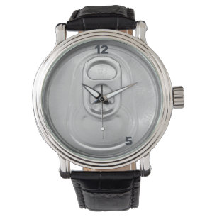 Hoe laat is het? Horloge met bierdop-humor