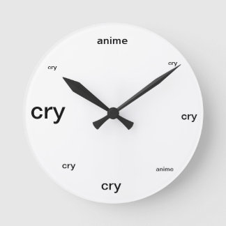 Hoe laat is het? ronde klok