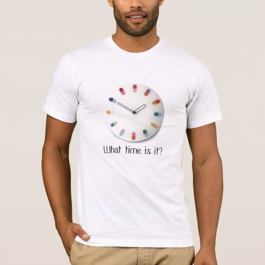 Hoe laat is het? Shirt (Voorkant)