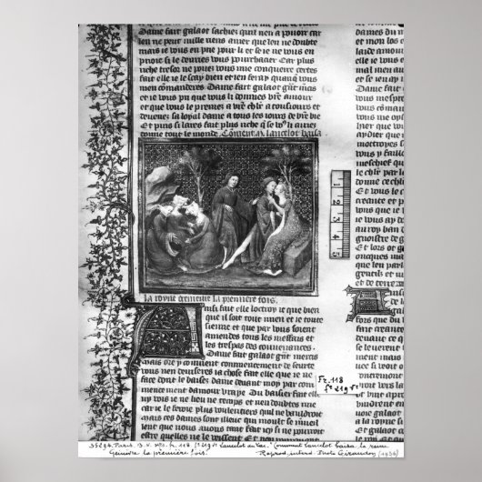 Hoe Lancelot Kust Guinevere Poster (Voorkant)