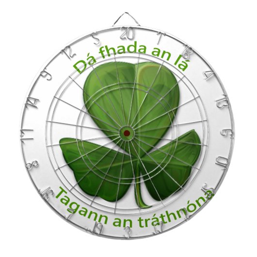 Hoe lang de dag ook is, de avond komt. dartbord (Voorkant)