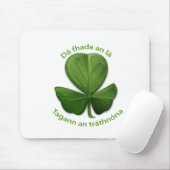 Hoe lang de dag ook is, de avond komt. muismat (Met muis)