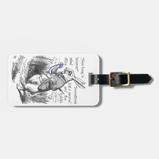 Hoe lang is Forever? Bagagelabel (Voorkant horizontaal)