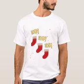 Hoe leuk het prettige kerstdesign-T-shirt T-shirt (Voorkant)