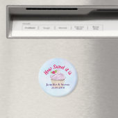 Hoe lief is het roze cupcake Weddenschap? Magneet (Insitu (Vaatwasser))