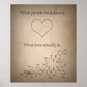 Hoe liefde er eigenlijk uitziet poster