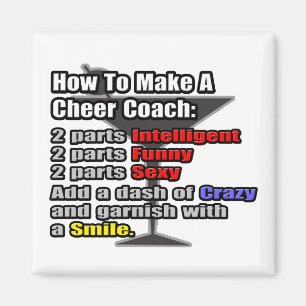 Hoe maak je een Cheer Coach Magneet