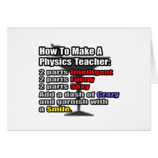 Hoe maak je een natuurkundeleraar