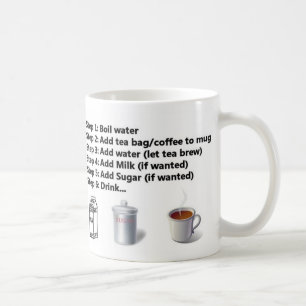 Hoe maak je koffie of thee Mok - Nieuwe cadeau