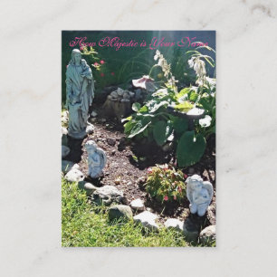 Hoe Majestic is Jouw naam - Prayer Card Visitekaartje