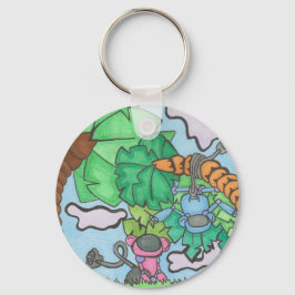 Hoe maken ze apen? sleutelhanger