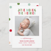 Hoe meer de aankondiging van de geboorte van de fe (Voorkant / Achterkant)