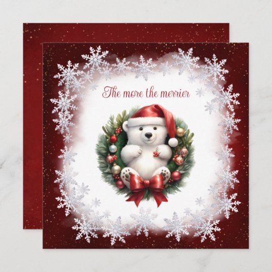 Hoe meer de aankondiging van de zwangerschap van d (Voorkant / Achterkant)