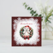 Hoe meer de aankondiging van de zwangerschap van d (Staand voorkant)