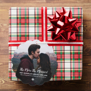 Hoe meer de zwangerschap van de Merrier Ornament Kaart