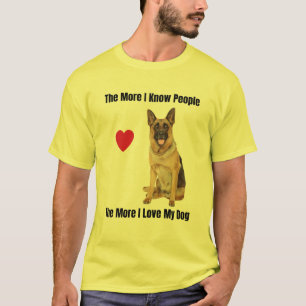 Hoe meer ik mensen ken, hoe meer ik van mijn Gerti T-shirt