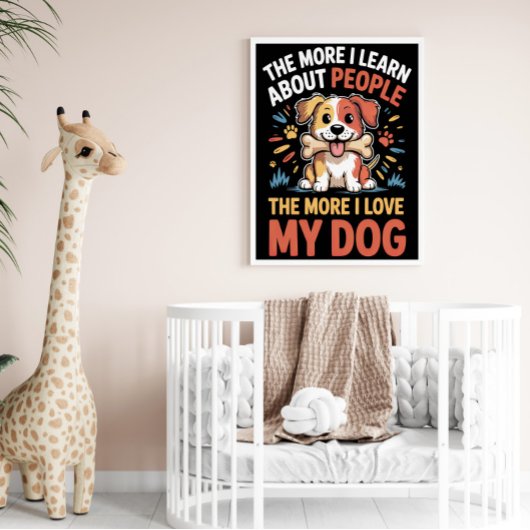 HOE MEER IK OVER MENSEN LEER POSTER