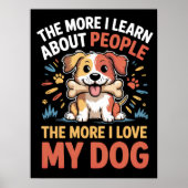 HOE MEER IK OVER MENSEN LEER POSTER (Voorkant)