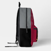 Hoe meer je leest.. bedrukte rugzak (Links)