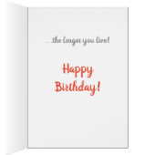 Hoe meer verjaardagen je hebt... (Binnen (Rechts))