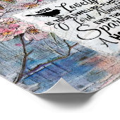 Hoe mooi is je woonplaats O LORD Almighty? Poster (Hoek)