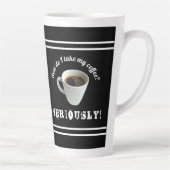 Hoe neem ik mijn koffie? Latte Mok (Rechts)