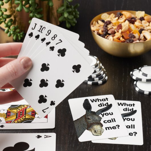 Hoe noemde je me? pokerkaarten (Insitu)