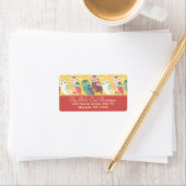 Hoe nu kleine uilen? Aangepaste Adresetiketten Etiket (Insitu)