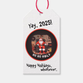 HOE OM TE HELPEN HOARDER SANTA CADEAULABEL