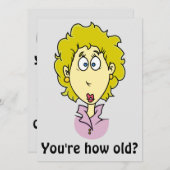 Hoe oud ben je? (Voorkant / Achterkant)