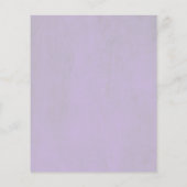 Hoe oud waren de BRIDE en de GROOM - Paarse Floral (Achterkant)