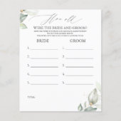 Hoe oud waren de bruid en bruidegom spel (Voorkant)