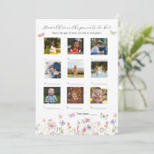 Hoe oud waren ze Baby Shower Spelkaart Kaart (Staand voorkant)