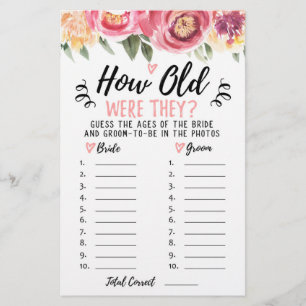Hoe oud waren ze Vrijgezellenfeest- of Hen Party-s