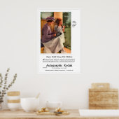 Hoe oud was Betty toen? Circa 1919. Poster (Keuken)