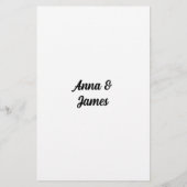 Hoe oud was bruid en bruidegom bruiloft gokken spe flyer (Achterkant)