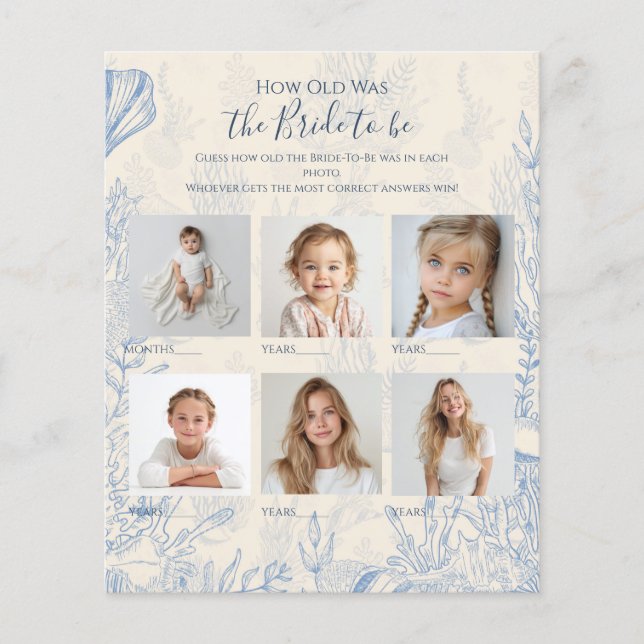 Hoe Oud Was De Bruid Bruiloft Feest (Voorkant)