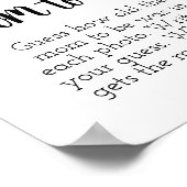 Hoe oud was de moeder? Baby meisje Poster (Hoek)