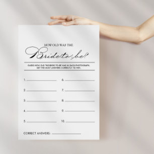 Hoe oud was het 'Bride-to-be' Vrijgezellenfeest sp
