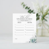 Hoe oud was het spel van de BRIDE en de GROOM? (Staand voorkant)