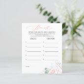 Hoe oud was het spel van de BRIDE en de GROOM? (Staand voorkant)