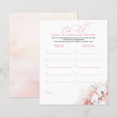 Hoe oud was het spel van de BRIDE en de GROOM? (Voorkant / Achterkant)