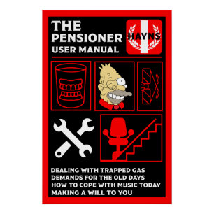 Hoe oude mensen te begrijpen perfect poster